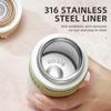 450ml SUS-316 Large Capacity Stainless Steel Thermos Portable Mini Vacuum Flask Travling Camping Cute Colourful Mug