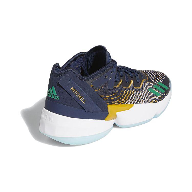Adidas DON. Numărul #4 Utah Jazz Tenisi pentru bărbați Blue Team-Navy Team-Green GY6504