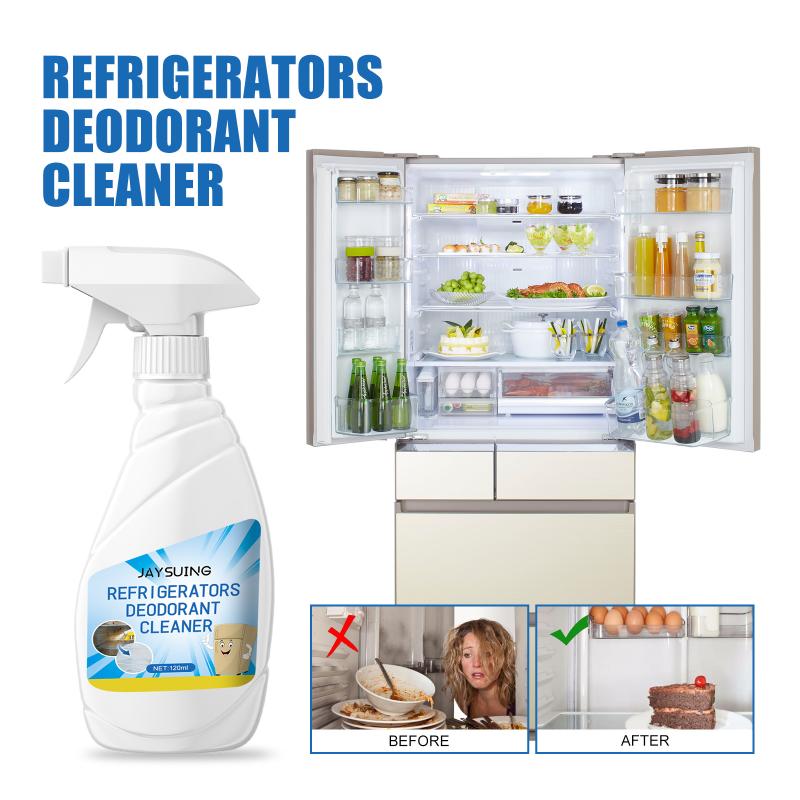 Refrigerator Odor Control Cleaner Eliminates Unpleasant Smells Effective for Food Stain Removal Home Use