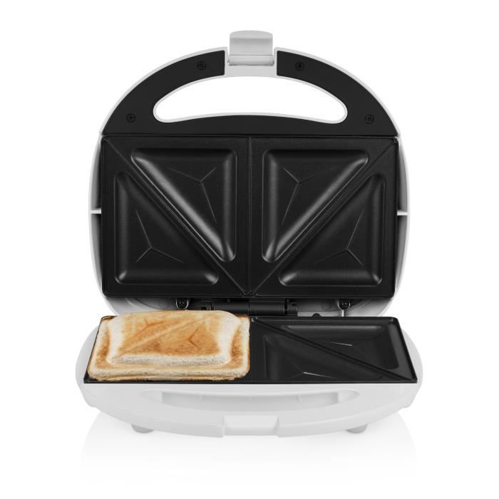 Tristar SA-3052 - Appareil À Croque-monsieur - 750 W - Revêtement Antiadhésif - Blanc