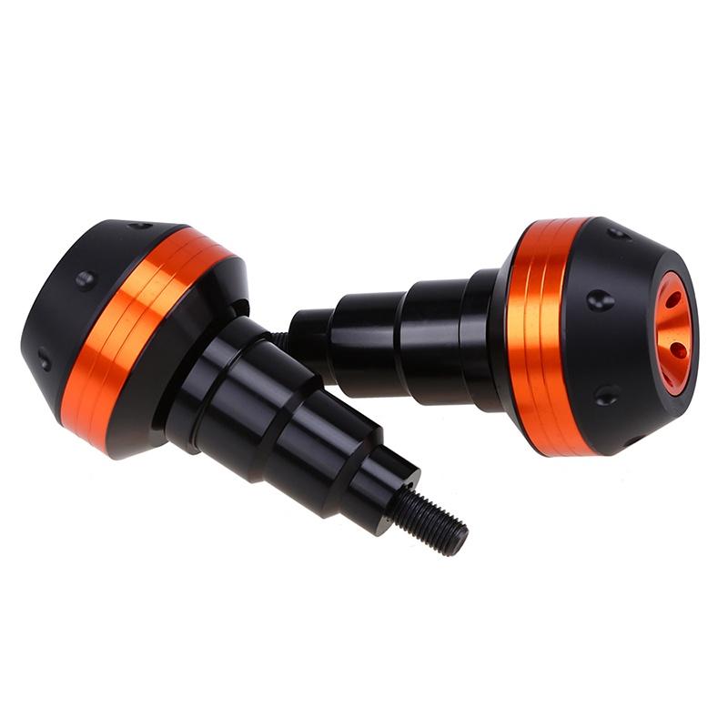 Ein Paar Universal-Motorrad-Rahmenschieber, CNC-Aluminium, Anti-Kleber-Crash-Pad, Absturzsicherung