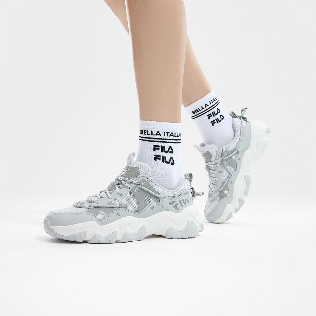 FILA Fluid 5 Cat Paw 5.0 Outdoor Sports Fashion Comfortable Synthetic Leather Breathable Low-Top Casual City Commuting Running Shoes F12W422103FNN
