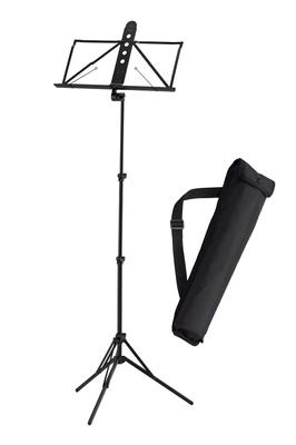Lightweight Music Stand Aluminum Foldable Easy To Carry Soft Case Included MS-260AL