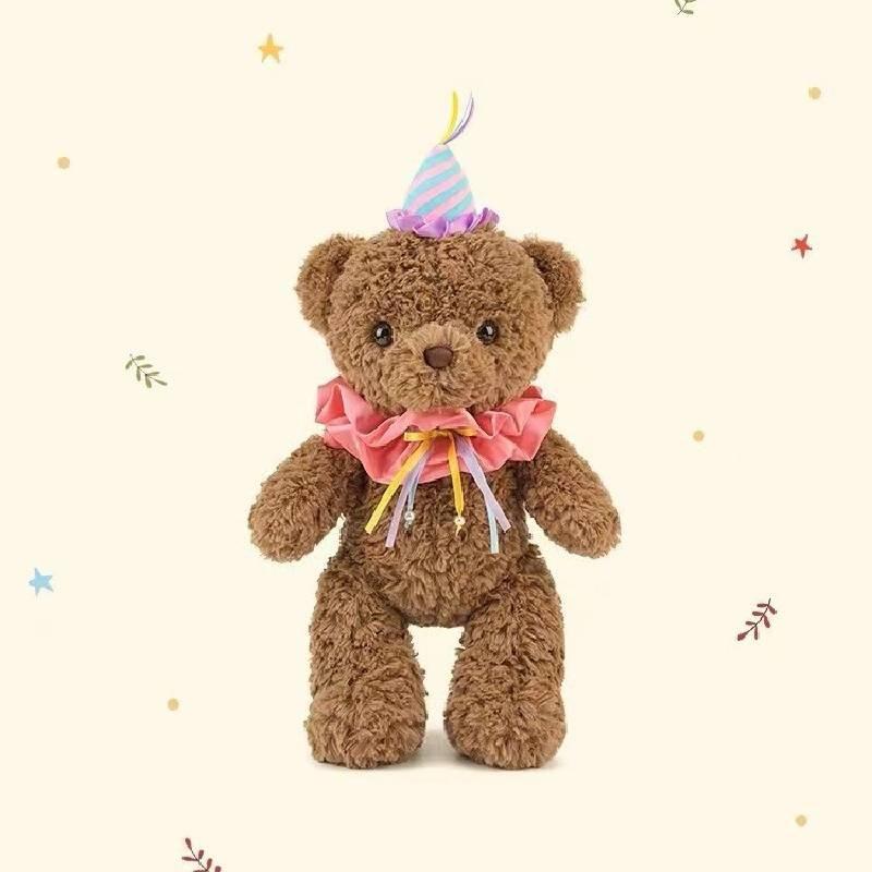 Party Teddy Bear Plush Toy Stuffed Animal With Pp Cotton Filling Children For