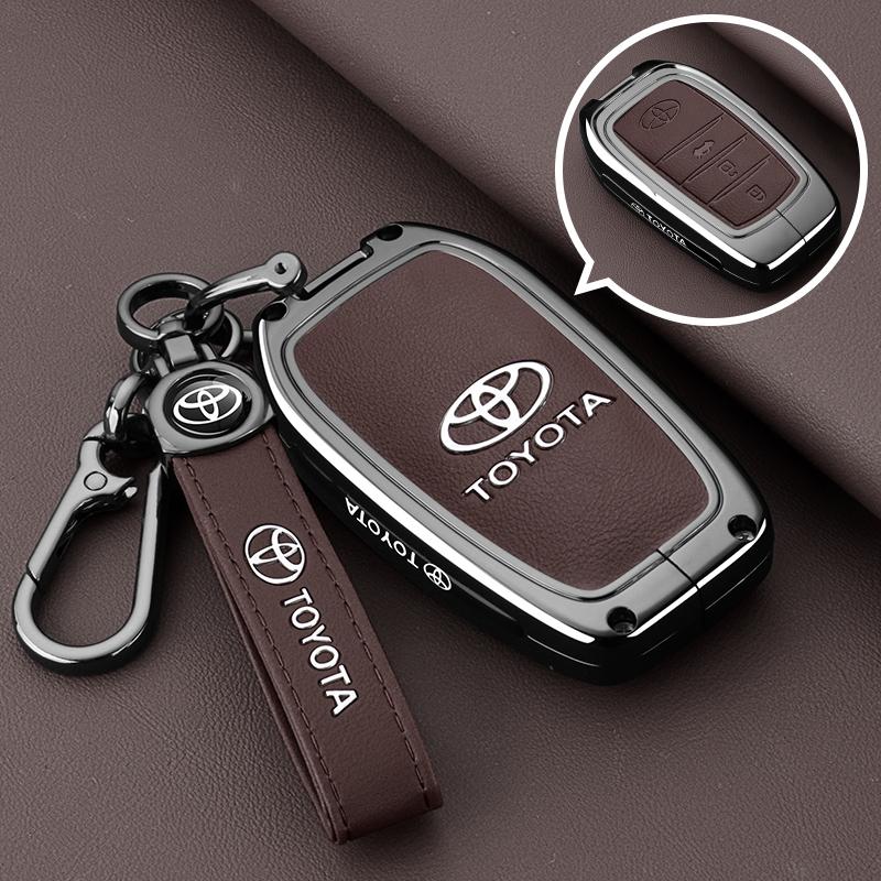 AAAM1 Suitable for 2024 Toyota Fenglanda key set 22-24 Elite Edition Luxury Edition car specific metal buckle shell