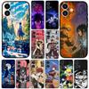 Gaara Narutos Uchiha Sasuke Casing Phone Cover for Xiaomi Redmi Note 12 10 11 9 8 Pro 10C 12C 9T 9A Note11 Note12 5G 4G Case