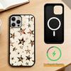 Trendy Leopard Print Star Pattern   Phone Case For iPhone17,16,15,14,13,12,11 Plus,Pro Magnetic For Magsafe Wireless Charging