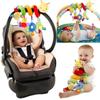 Simpatica attività a spirale per culla passeggino seggiolino auto da viaggio giocattoli sonagli per bambini