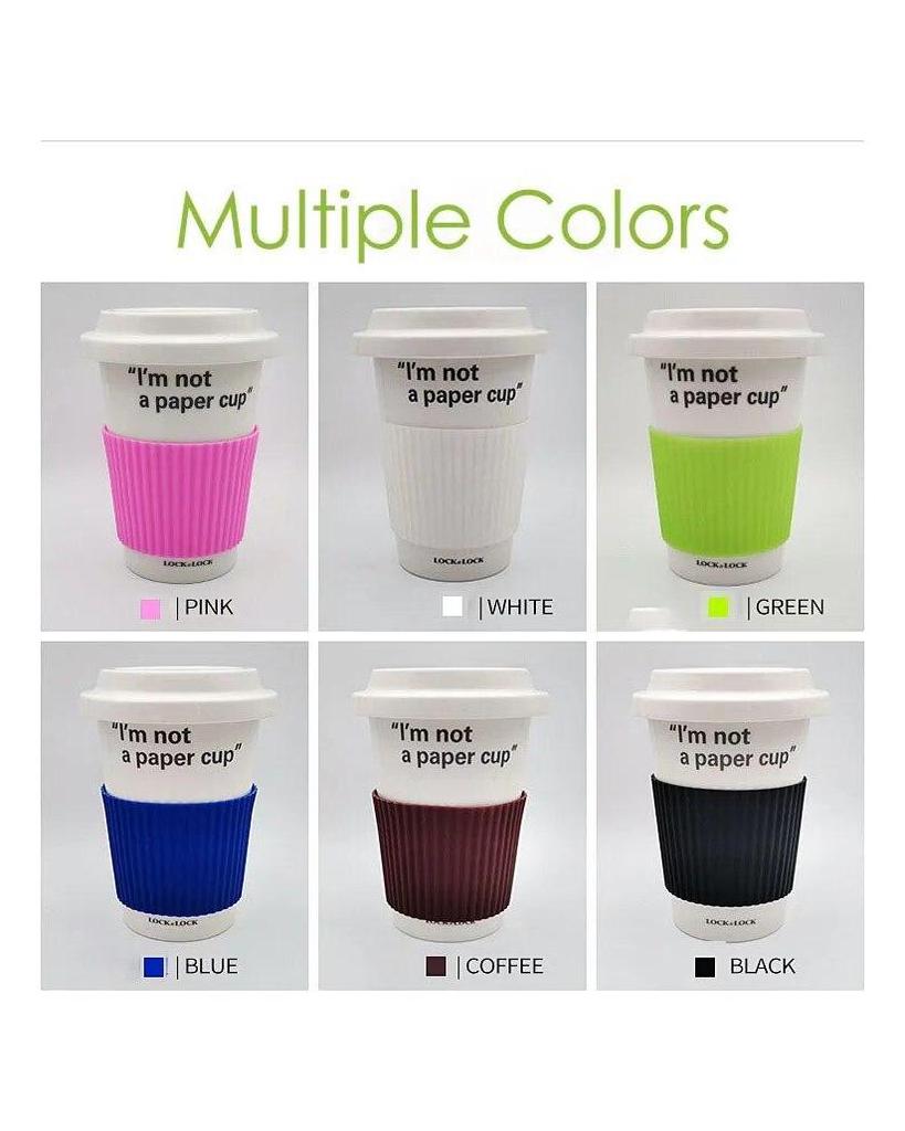 Silicone Cup Sleeve Heat Insulation Coffee Cup Cover Ceramic Cup Cover Non-slip Bottle Sleeves Colored Mug Sleeve