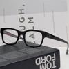 Moncler Eyeglass Frames ML5070 005 Black Square Horn-rimmed