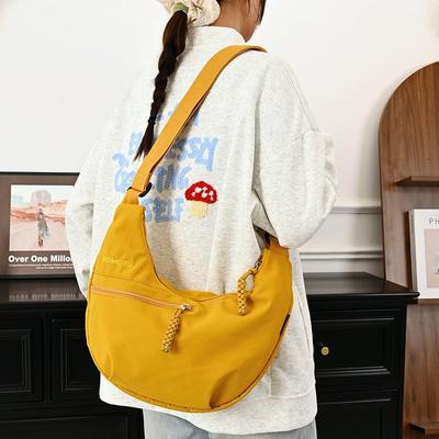 Damen 2025 Crossbody Knödel Tasche: Vielseitige, großvolumige, leichte Pendler- und Freizeit-Studententasche