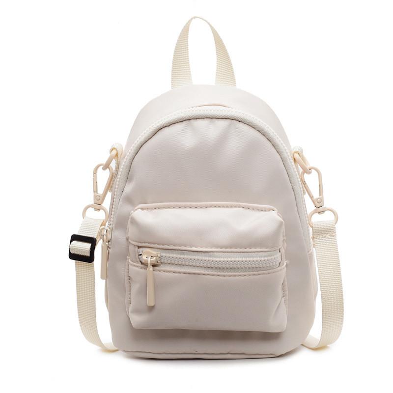 Solid Single Color Shoulder Crossbody Bag Women Backpack Handbag Gift Casual