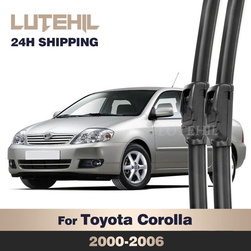 Для Toyota Corolla E120 E130 120 130 2000-2006 2001 2002 2003 2004 Дворники Передние щетки стеклоочистителя Лобовое стекло Окно 22 +19 Toyota Corolla