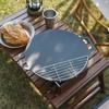 Practical Barbecue Grilling Surfaces Property Safe Food Contact Outdoor Cooking Solution Metal Texture for Outdoor