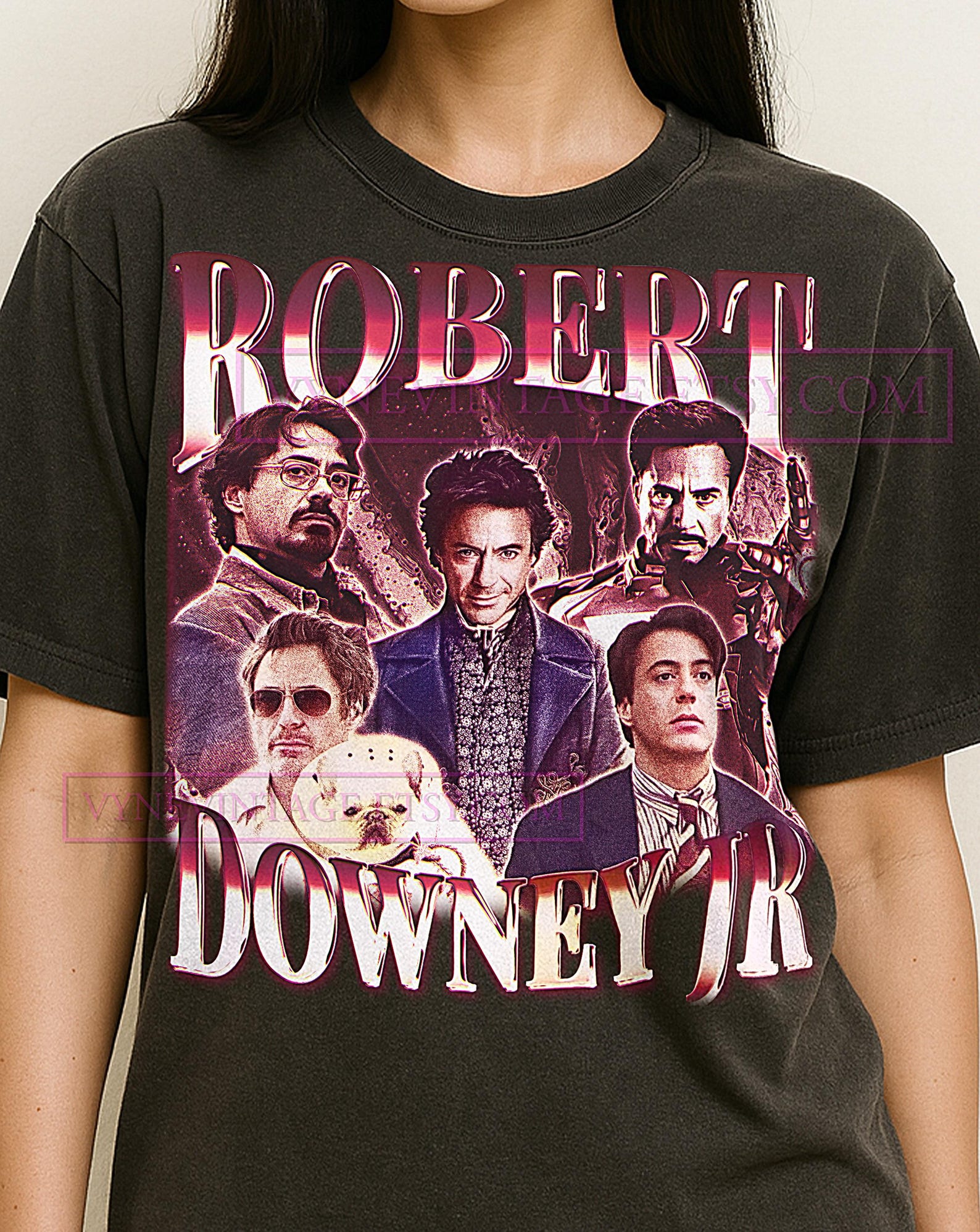 ROBERT DOWNEY JR. T-Shirt, Vintage Actor Star Superhero Performer Tee, 90s Retro Throwback, Robert Downey Jr. Sweater 3XL