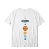 Graphic Flat Earth And Planets Funny Conspiracy Theory Earthers Fashion tshirt Gift T-Shirt Cute Men T Shirt Cotton Tops Tees