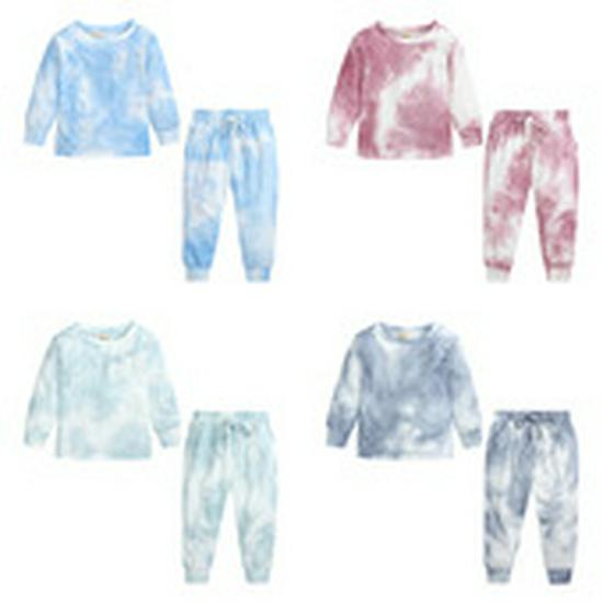 Autumn Leopard Print Pajama Set: Cozy, High-Waist, Unisex Baby, Belly-Warming, Elastic Two-Piece.