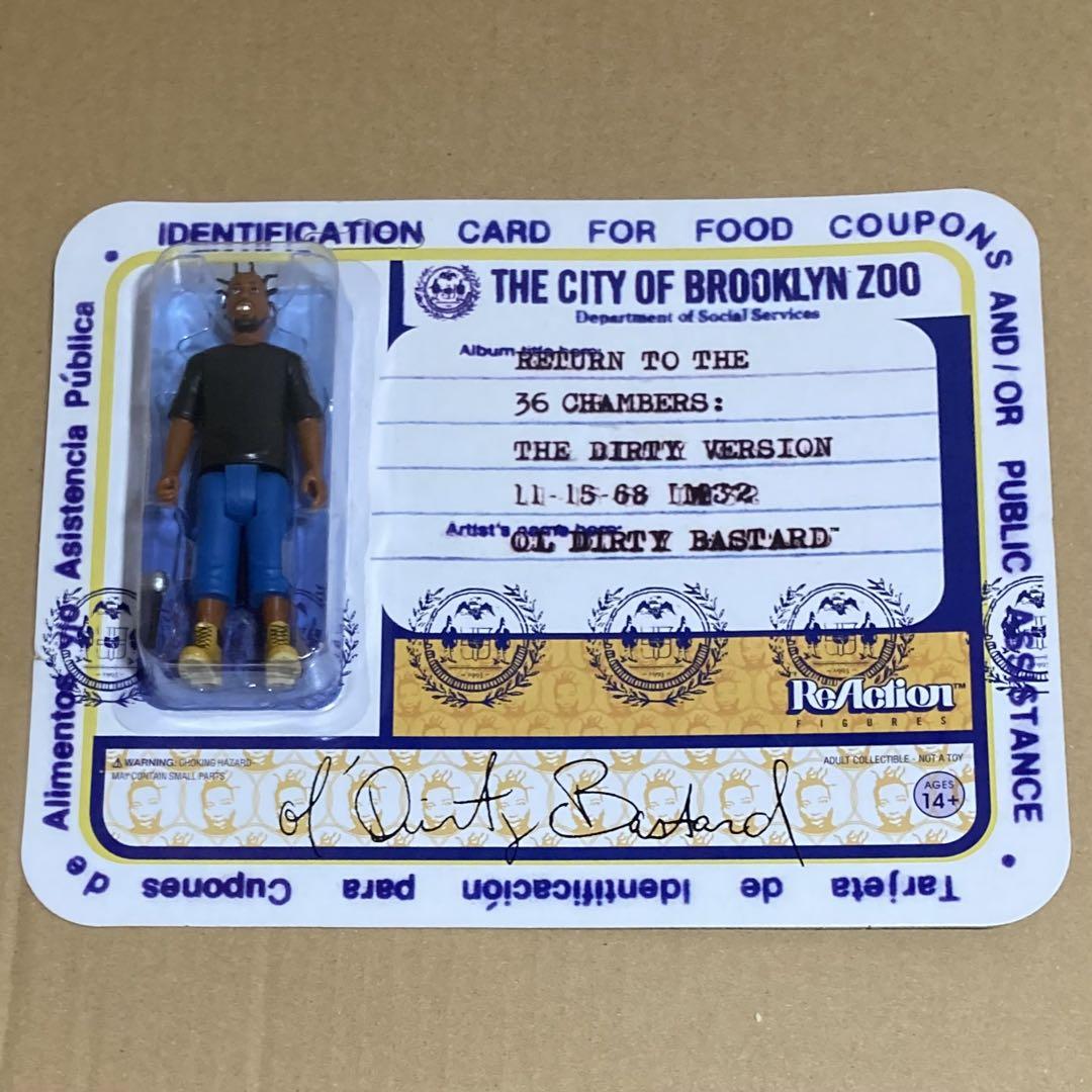 

[Б/У] Фигурка Super7 Wu-Tang Clan ODB Wu-Tang Clan