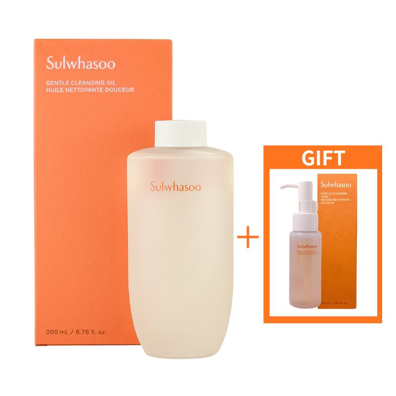 

[Sulwhasoo] Нежное очищающее масло 200 мл + Нежная очищающая пенка 50 мл