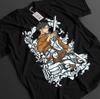 Camiseta Attack On Titan Levi Ackerman Camiseta AOT Camiseta Anime Unissex Estampa Gráfica