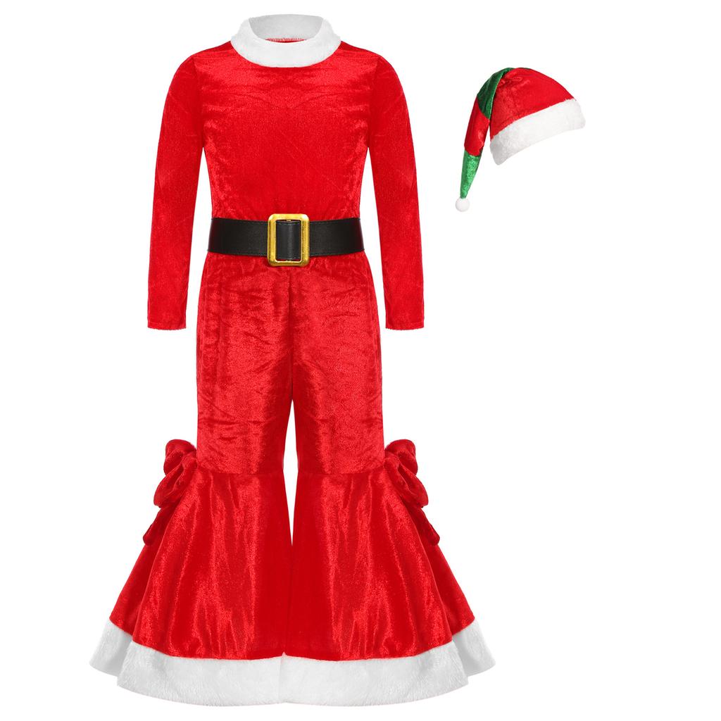Children's Christmas Costumes, Holiday Party Christmas-themed Performance Cosplay Costumes