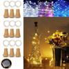 Wine Bottle Light Festival String Lamp Plastic Lamps Lighting Accessory for Holiday Christmas Party Wedding Decor