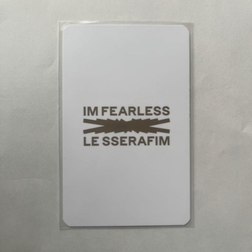 [USED] LE SSERAFIM ANTIFRAGILE m2u Bonus Trading Card Sakura