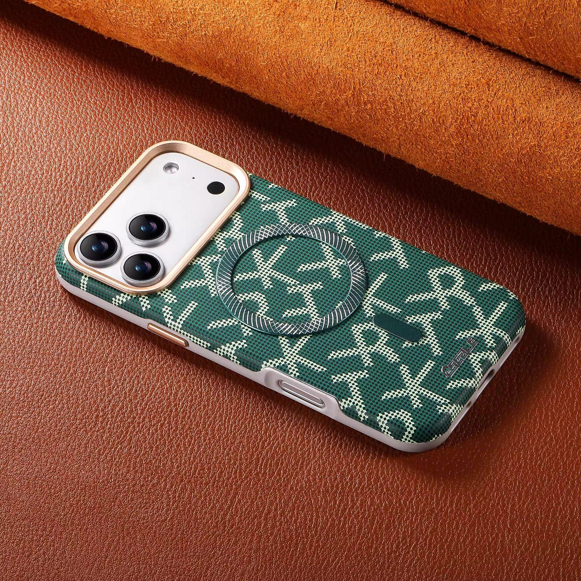 

iPhone 17 Pro Max Magnetic Skin-Feel Case: Creative RTK Letter Design iPhone 17 AIR