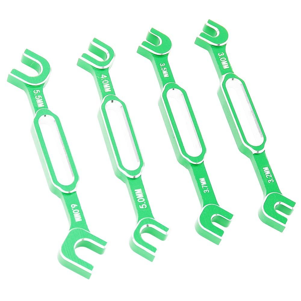 4Pcs/Set Multifunction RC Car Wrenches 3.0-6.0mm RC Maintenance Spanner  For RC Crawler