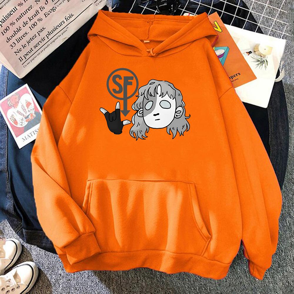 Sally Face SF Hoodies Hot Game Sally Face Graphic Sweatshirt Fall Casual Comfort Pullovers Women Men Long Sleeve Clothing Casual