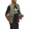 Vests Men's Green Stand Collar Moderate Other HC0381