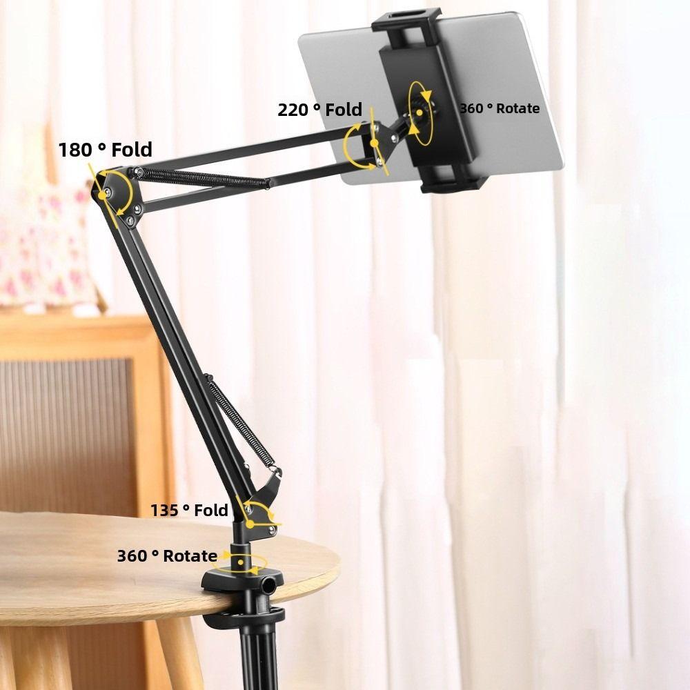 Universal Bed Tablet Stand 360° Rotating Tablet Phone Holder Desktop Phone Mount Stand  Home