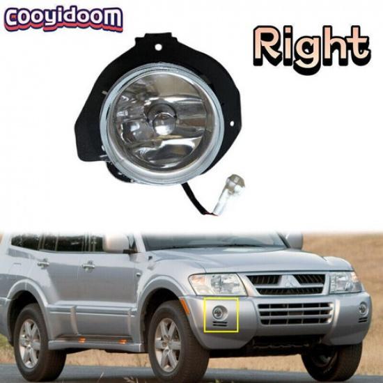Right Front Bumper Fog Lamp With BulbFor Mitsubishi Montero 2003-2006