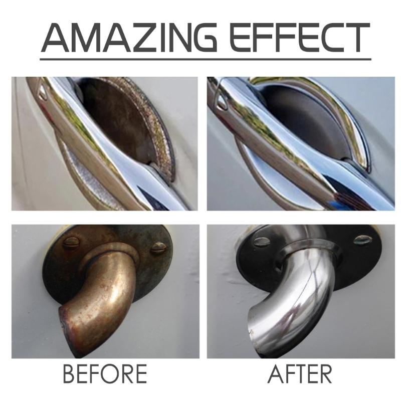 Professional Rust Dissolving Sprays with Protective Coating Automotive Wheel Motorcycle Parts Cleaner 30ml for Home