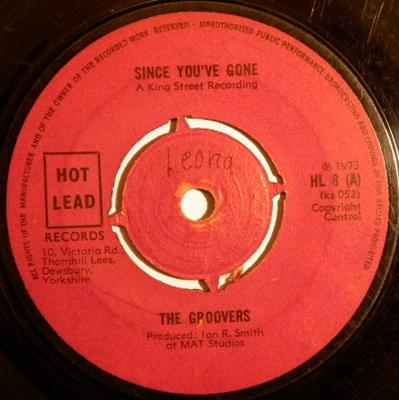 7inch Record GROOVERS Since Youve Gone HL8 Hot Lead 1973 UK Reggae Ska Dub Used