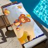 Funny Cute Game S-Super Bear A-Adventure Soft Beach Towels Trip Swim Pool Bathing Towel Gym Spa Home Decor Gift Holiday Vacation