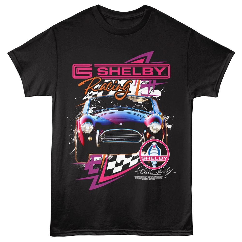 Carroll Shelby Racing American Muscle Sports Car Graffiti Men T Shirt XXXXL