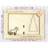 Australian Kelpie, Barb, Farmer Dog – Photo frame, engraved wooden frame | Art-Dog