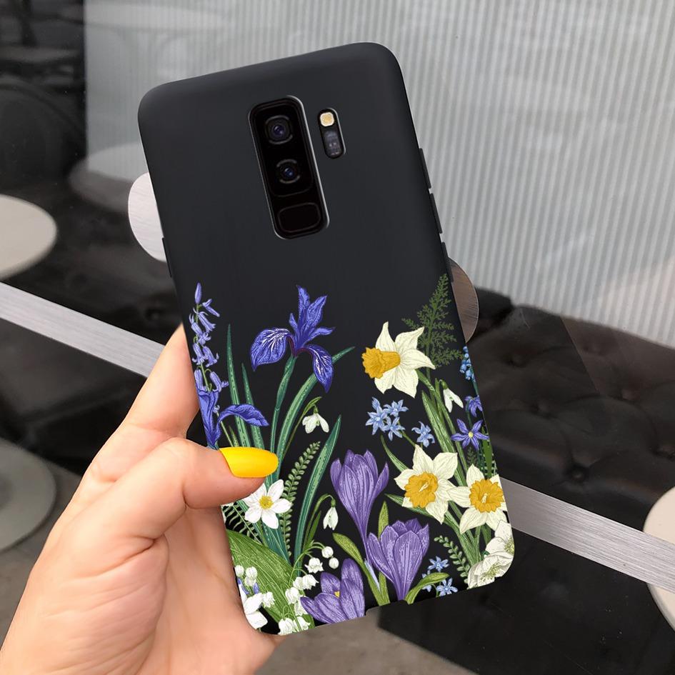 For Samsung Galaxy S9 Case G960F/DS Phone Cover Luxury Cartoon Soft Slim Funda For Samsung S9 Plus G965F S9+ Coque S9Plus Bumper