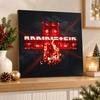 Rammstein Sada na malování diamantem 5D plné vrtáky DIY diamantová mozaika Nástěnná malba Domácí dekorace