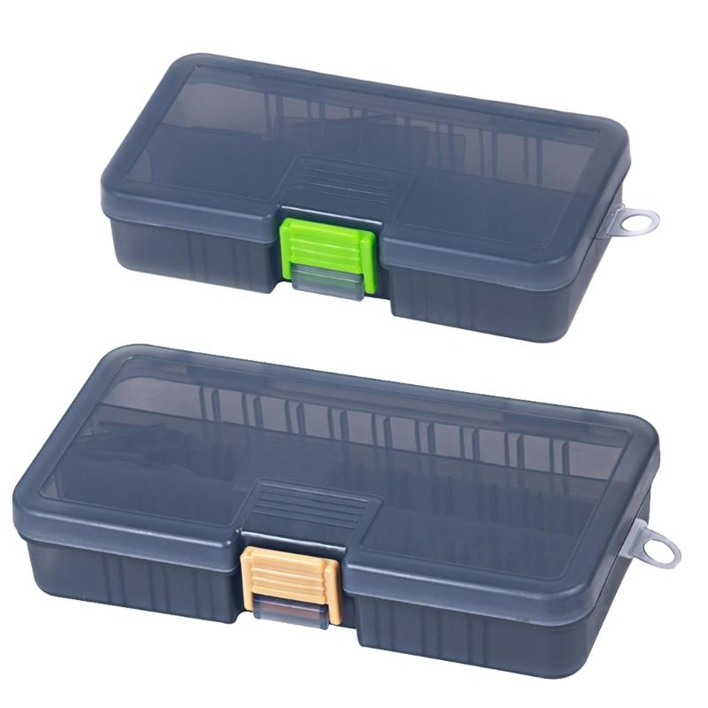 Fishing Tackle Box Waterproof Fishing Baits Organizers Protective Box Fishing Storage Lure Box with Adjustable Dividers