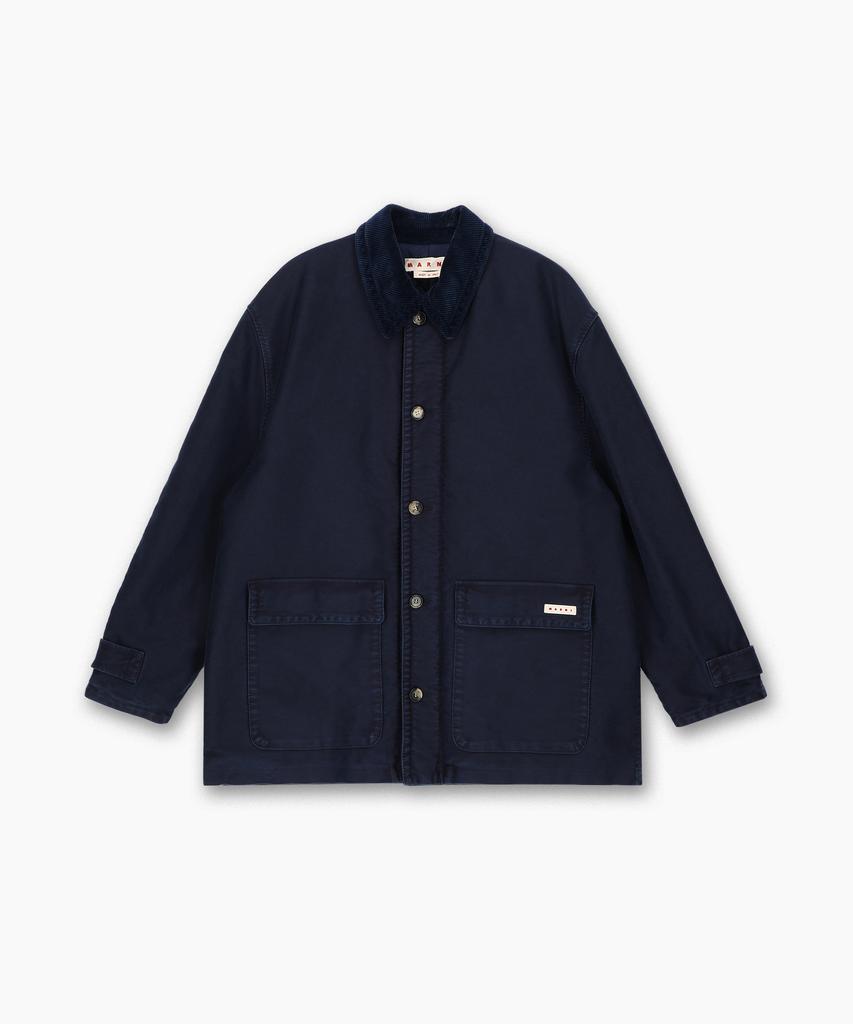 Marni Overdyed Quilted Jacket - Light Navy / Tumu0127Gwuscy0100B81
