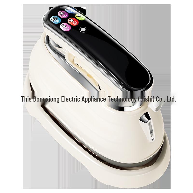 Portable High-Power Handheld Garment Steamer, Dual Dry/Wet Use, Mini Household Electric Iron UK Plug