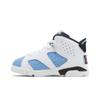 Air Jordan 6 Retro Toddler 'UNC Home' (Unisex) University Blue / White / College Navy / Black Toddler Shoes DV3606 410