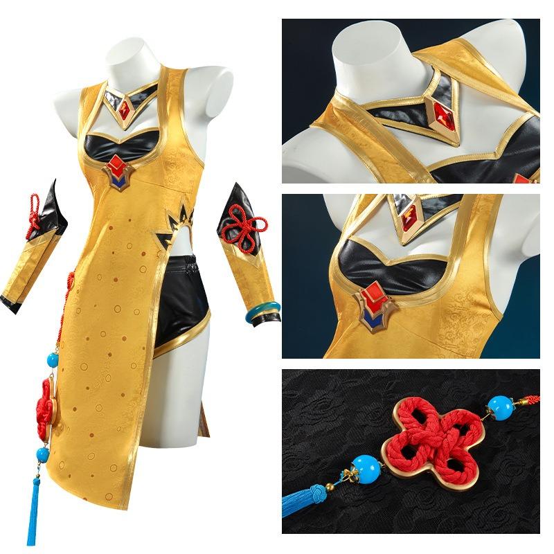Cos costume Daji original leather charm fox cosplay game costume female cosplay