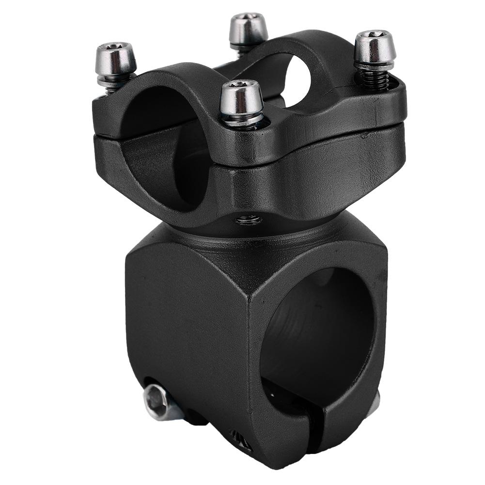 25.4*38 Aluminum Alloy Mountain Bike Short Handlebar Fixed Stem Cycling Accessory