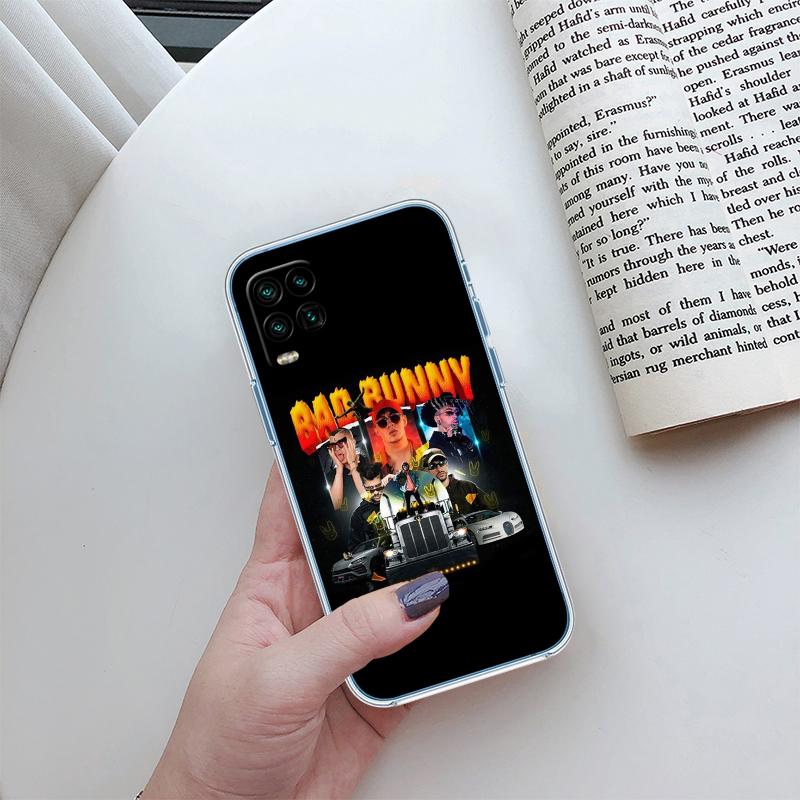 

Bad Bunny Transparent Phone Case for Motorola Moto G7 G8 G9 G84 G85 G73 G24 G15 Z2 Play Power Plus Motorola Moto G7 Power