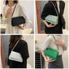Modern Pu Small Square Bag With Stitching For Daily Street Style Women