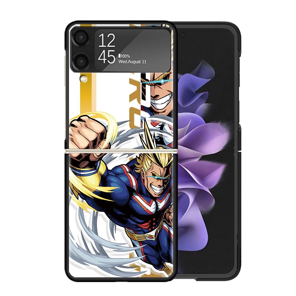 

My Hero Art Clear Phone Case For Samsung Z Flip 7 6 5 4 3 Galaxy ZFlip7 ZFlip6 ZFlip5 ZFlip4 ZFlip3 5G Print Cover Z Flip 5 4 3 Samsung Z Flip 5