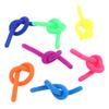50/10pcs Rubber Elastic Rope Toy Colorful Funny Stress Relief Soft Squeeze Toy For Adult Release Stress Home Decor Party Favor